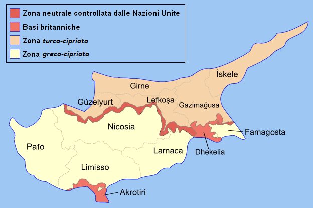  Chypre divisée