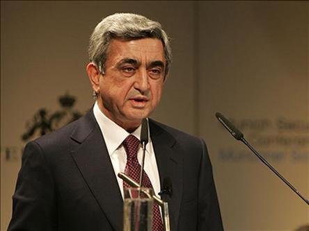 Déclarations du président arménien 