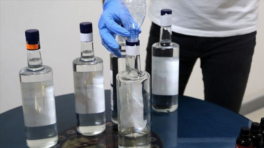 2 543 litres de gel hydroalcoolique saisis en Turquie