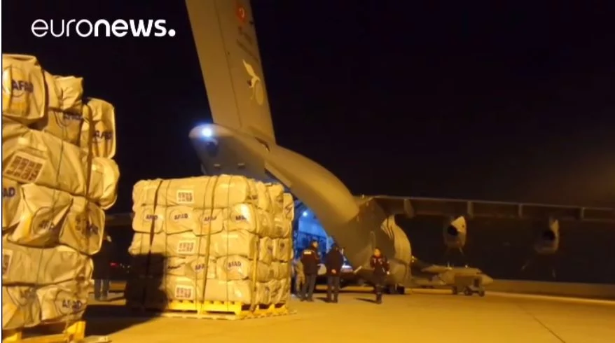 La Turquie vient en aide aux victimes du séisme