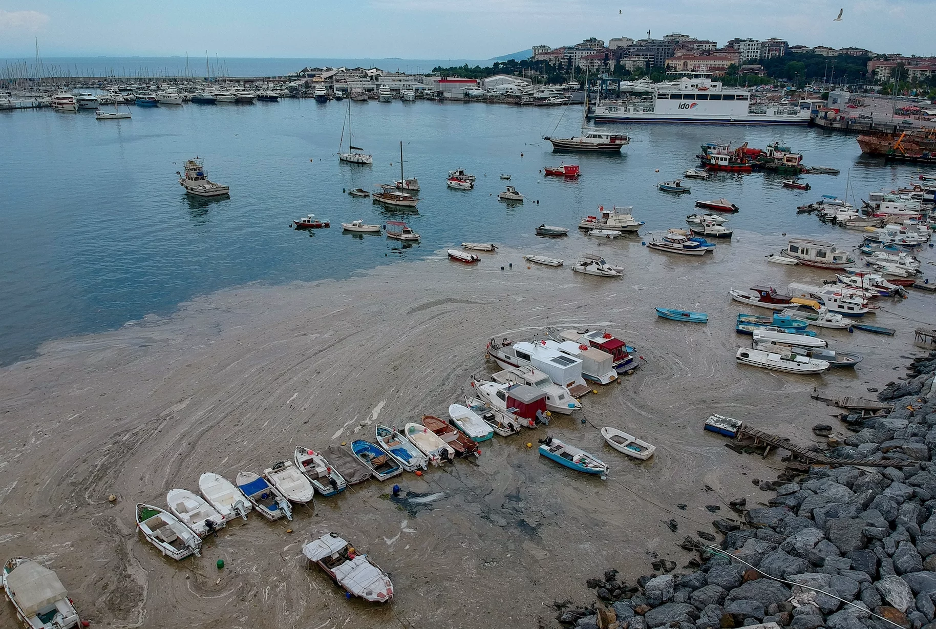 La Turquie renforce les contrôles contre les entreprises de décharge de déchets pour résoudre le problème du mucilage de la mer