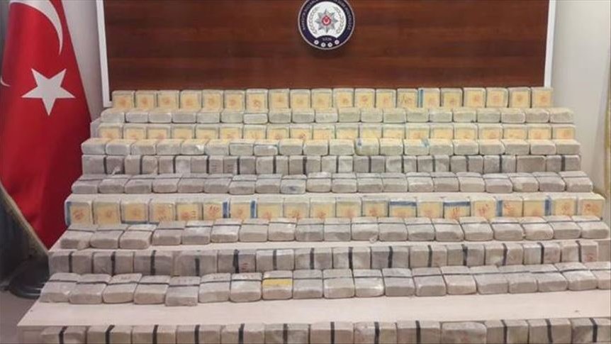 82 kg d'héroïne saisit dans l'est de la Turquie