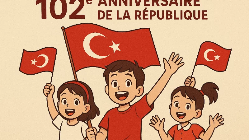 🇹🇷 29 octobre : Vive la République laïque et démocratique de Turquie !