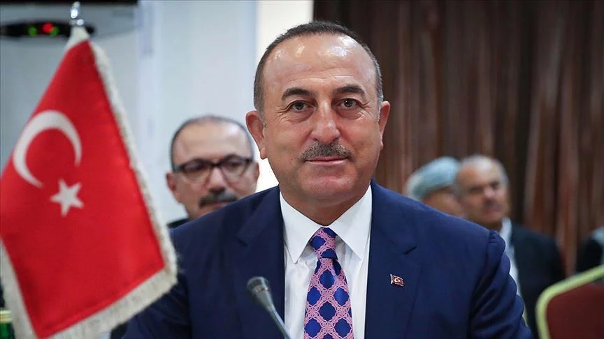 Cavusoglu en visite en Algérie