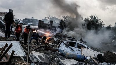 Gaza incendié