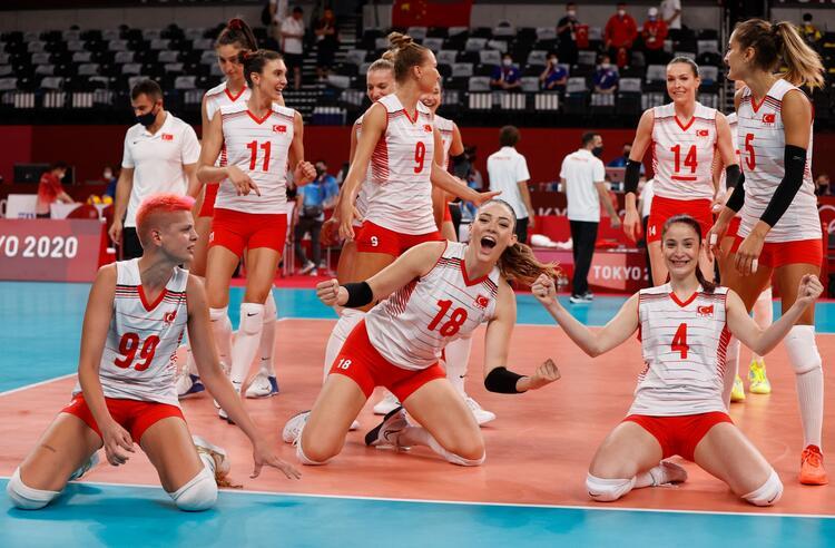 Victoire de l'équipe nationale de Turquie face à la Chine pour les JO Tokyo