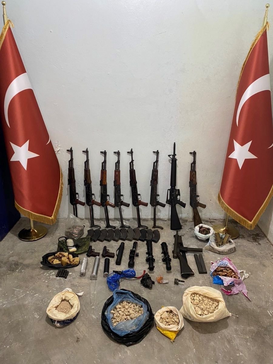 Les armes ISIS capturées par l'armée Turque