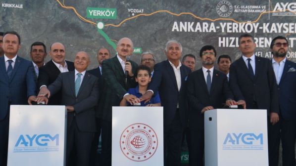 Début des travaux sur la ligne à grande vitesse Yerköy - Kayseri en Turquie