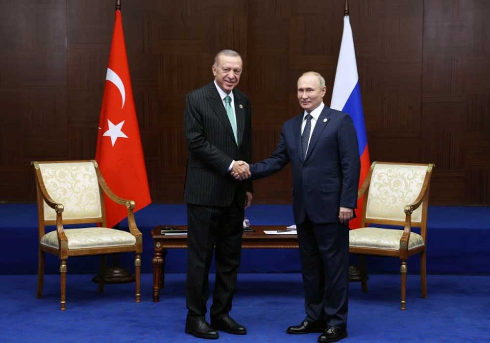 Poutine propose de construire un hub gazier en Turquie