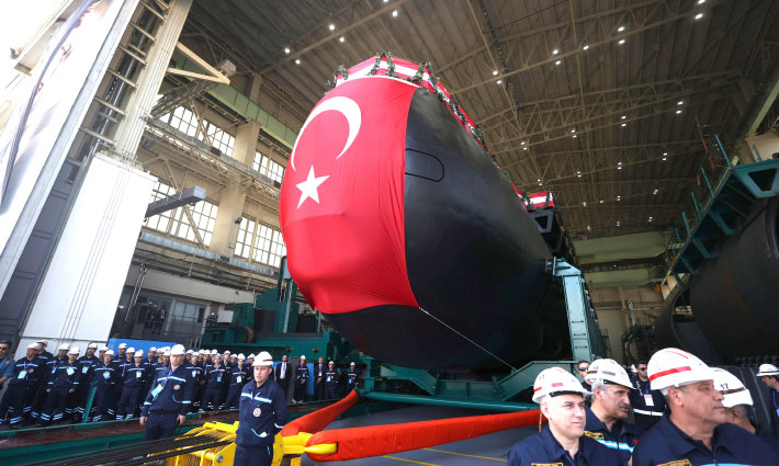 Le premier sous-marin turc de la classe Reis commence ses essais en mer
