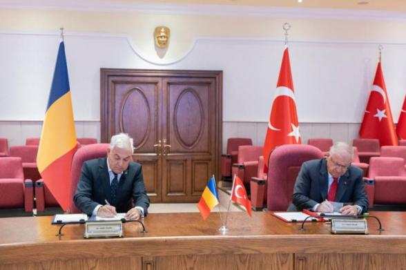 Accord-cadre entre le gouvernement roumain et le gouvernement turc pour la coopération dans le domaine militaire