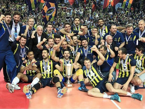 L'équipe Fenerbahçe championne d'Europe