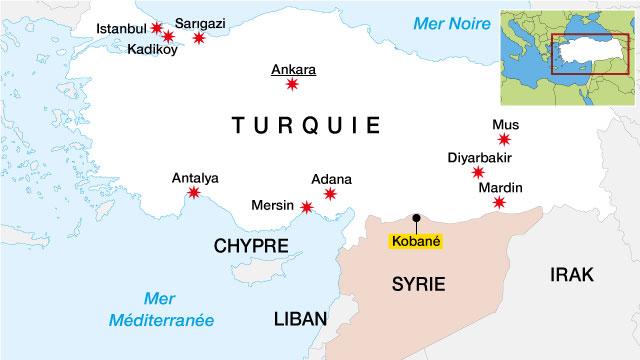 La Turquie renforce les mesures de sécurité à la frontière avec la Syrie