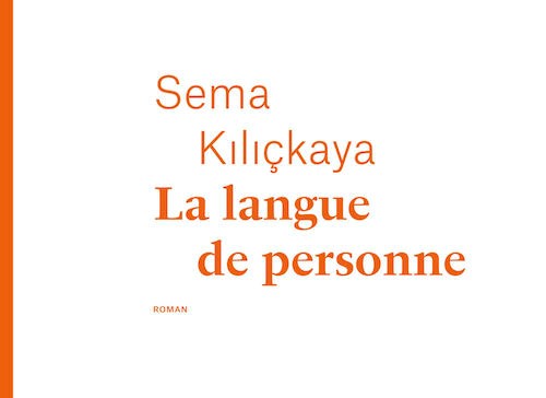 Sema Kiliçkaya reçoit le Prix France-Turquie pour La Langue de personne