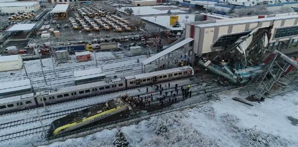 Turquie : un accident de train fait 7 morts et 46 blessés à Ankara