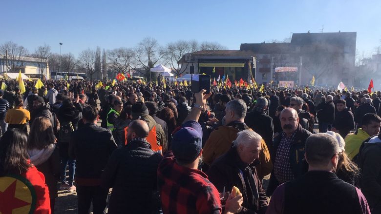 [Ocalan] Rassemble des militants à Strasbourg en soutien au PKK