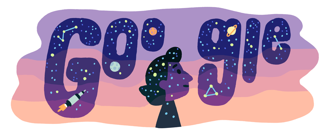 Google doodle célèbre l'astrophysicienne turque Dilhan Eryurt