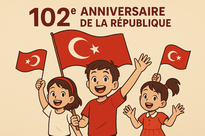 &#127481;&#127479; 29 octobre : Vive la République laïque et démocratique de Turquie !