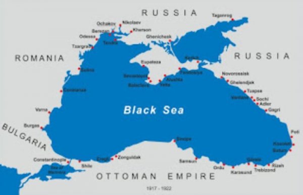 La situation en Crimée et dans les régions pontiques (1918)