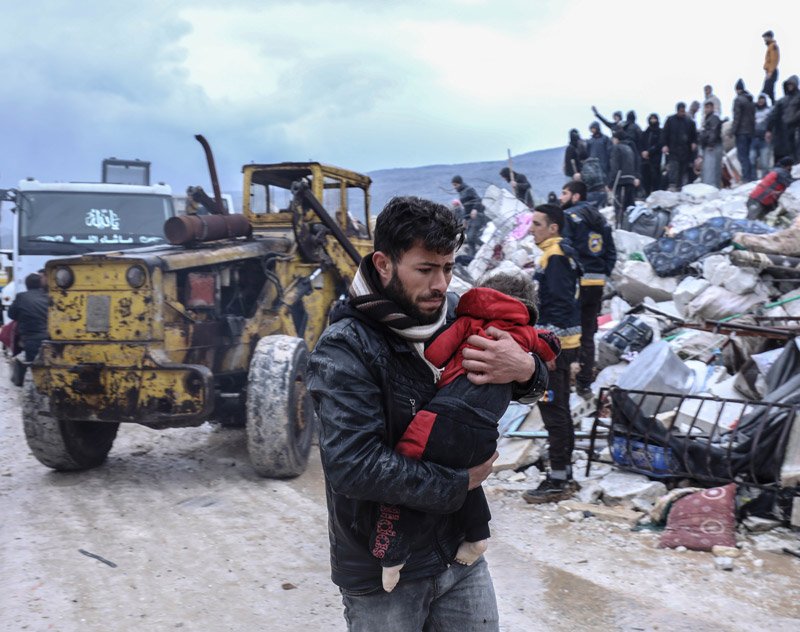 Le tremblement de terre de Kahramanmaraş a également détruit la Syrie