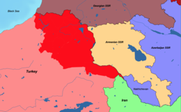 Le traité Kars a définie les frontières de l'Azerbaïdjan et l'Arménie