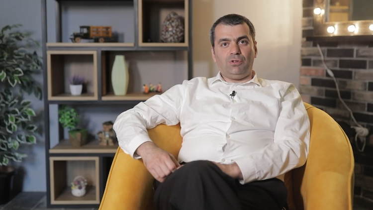 Zaur réfugié de l'Arménie