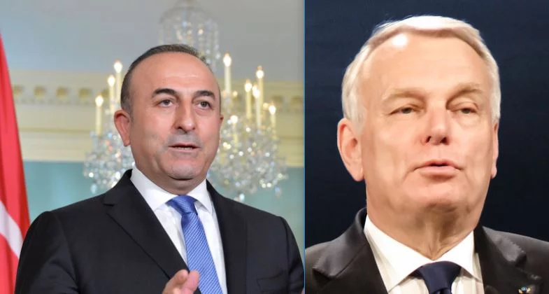 Entretien téléphonique entre les ministres français et turc des AE
