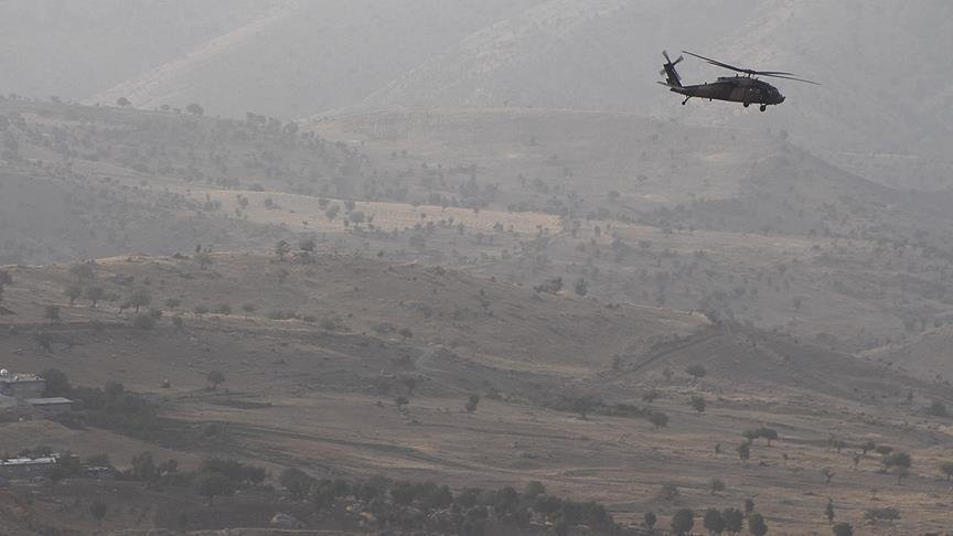 Opérations aériennes turques dans le nord de l'Irak contre des dépôts de munitions du PKK