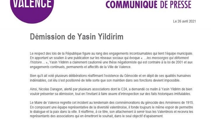 Bienvenue à Valence, cet autre état d'Arménie-en-France