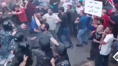 [Vidéo] Attaque contre l'Ambassade d'Azerbaïdjan à Beyrouth