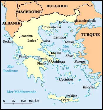 Athènes contrainte de vendre des îles pour payer sa dette