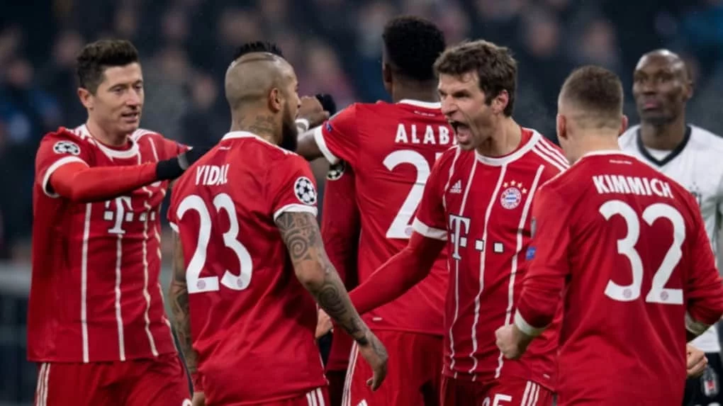 Ligue des champions : le Bayern met KO Besiktas avec des doublés de Müller et Lewandowski