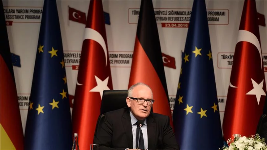 "Un milliard d'euros seront débloqués fin juillet pour les Syriens en Turquie"