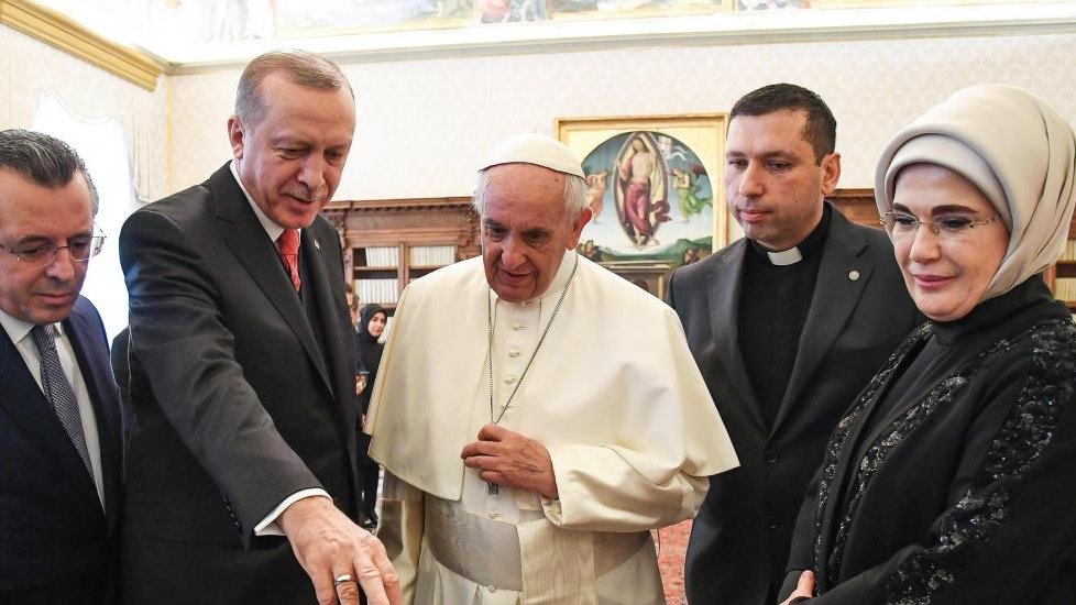 Le pape François sur la liste des invités de la réouverture de Sainte-Sophie