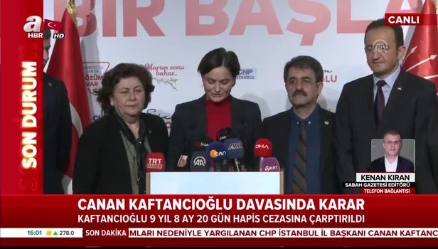 Canan Kaftancioglu condamné à 9 ans de prison