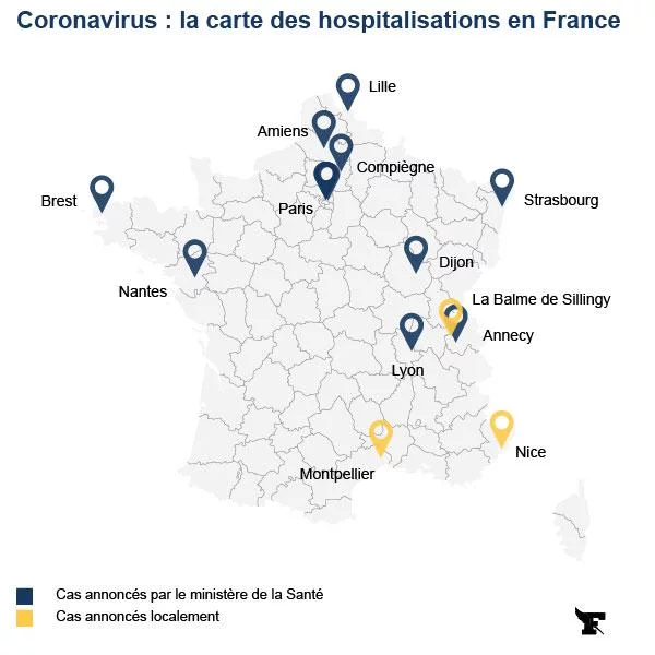 Coronavirus : 100 cas confirmés en France depuis fin janvier