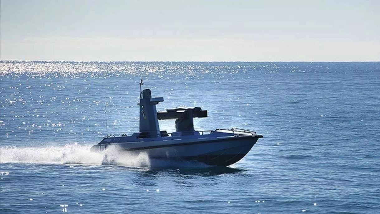 Le premier navire de surface armé sans équipage, de fabrication turque, mis à l'eau