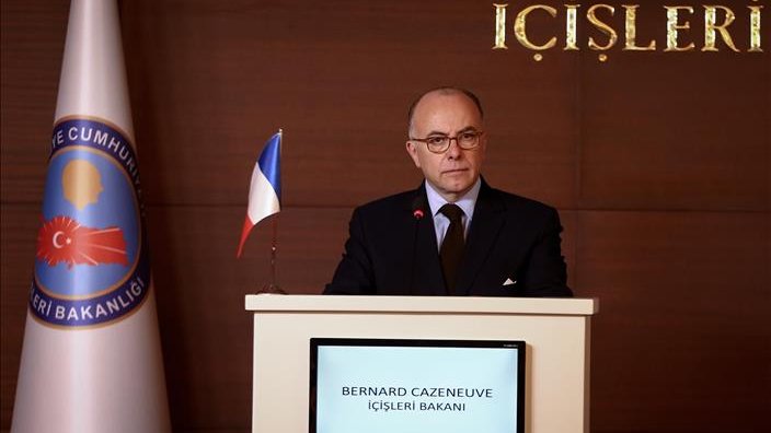 Cazeneuve dénonce les attentats terroristes du PKK
