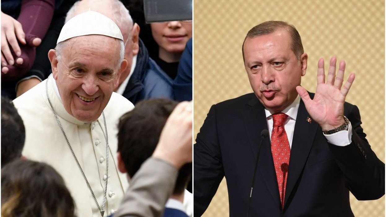 Le président turc Erdogan a discuté du statut de Jérusalem avec le Pape