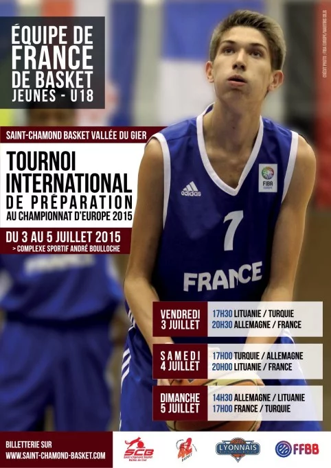 l'équipe turque 3ème du tournoi U18 de Saint Chamond 
