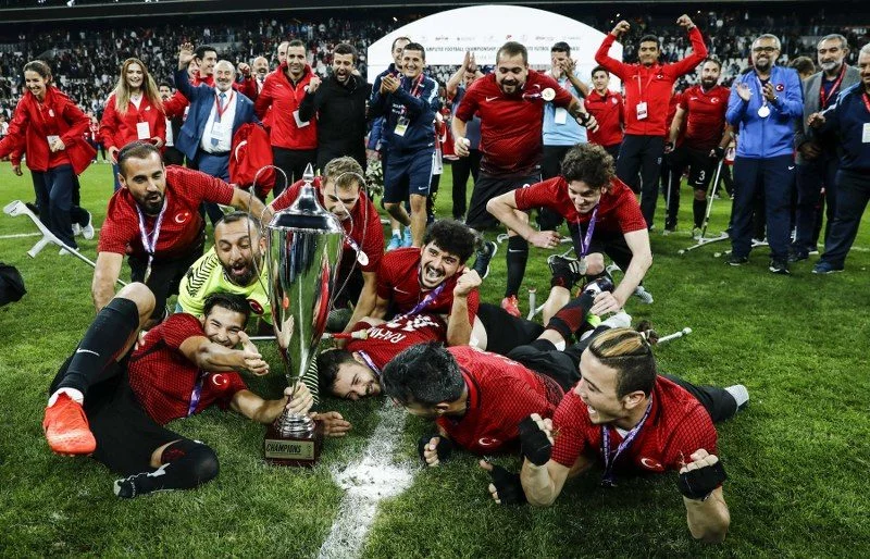 Football pour amputés : La Turquie sacrée championne d'Europe