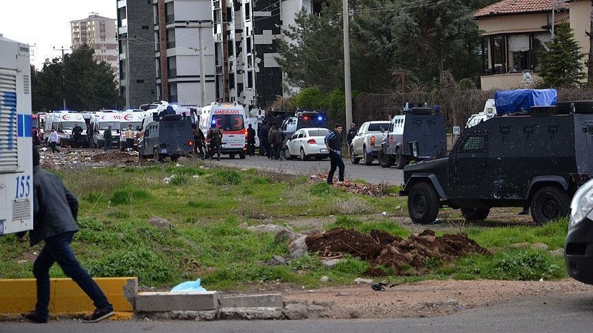 Attentat du PKK contre la police à Diyarbakir : onze interpellations