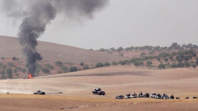 La Turquie bombarde le nord-est de la Syrie