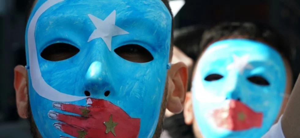 Manifestation à New York pour alerter sur le sort des Ouïghours