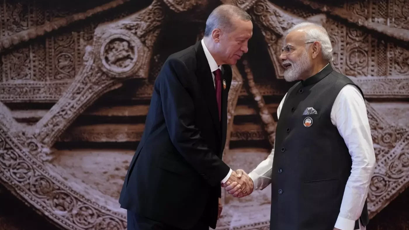 Erdogan s'oppose au projet de transport entre l'Inde et le Moyen-Orient