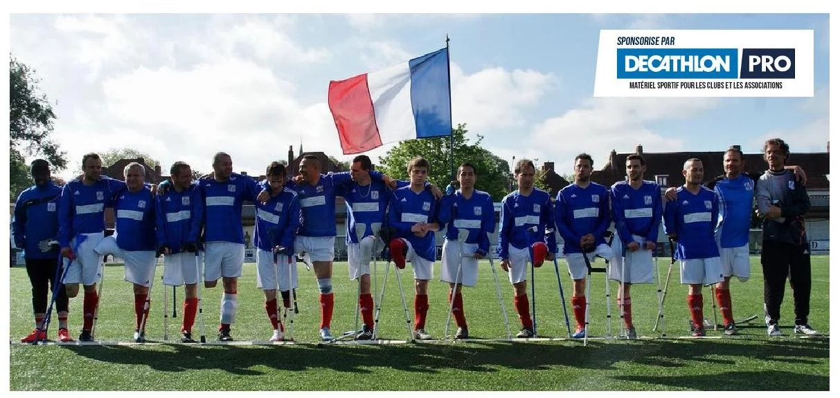 European Amputee Football Championship 2017 ISTANBUL Les Bleus s'inclinent en quart de finale contre les Anglais