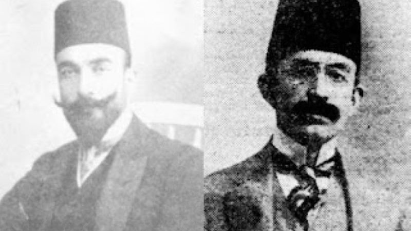 L'amitié indéfectible entre les Jeunes-Turcs Bedros Hallaçyan Efendi (Bedros Haladjian) et Mehmet Cavit Bey (Djavid Bey)