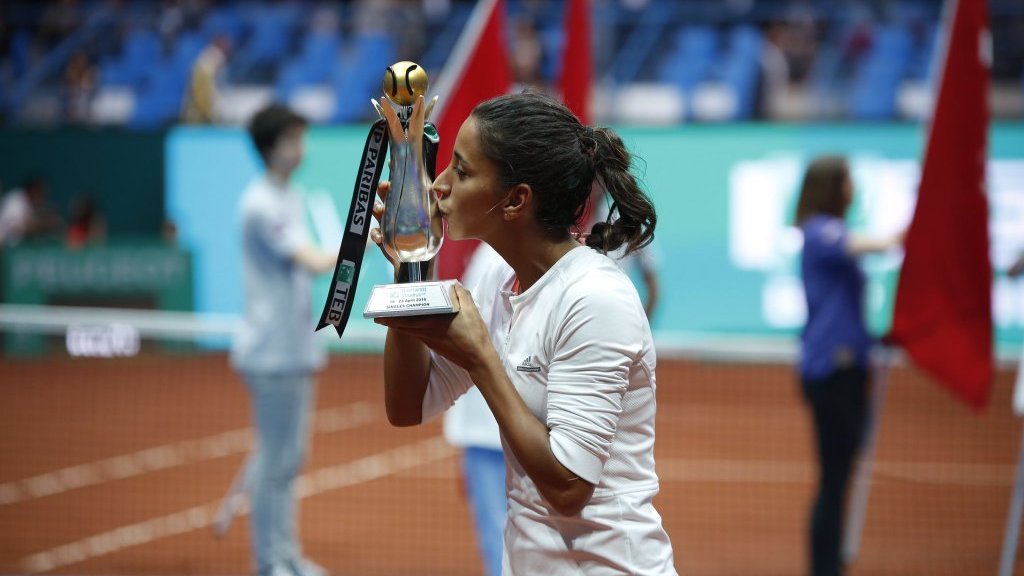 Cagla Buyukakcay entre dans l'histoire du tennis turc à Istanbul