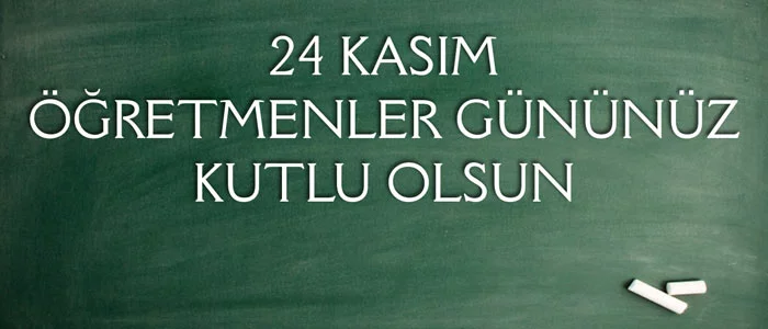Le 24 novembre : Journée des professeurs en Turquie