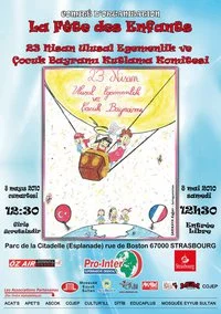 23 avril la fête des enfants à Strasbourg